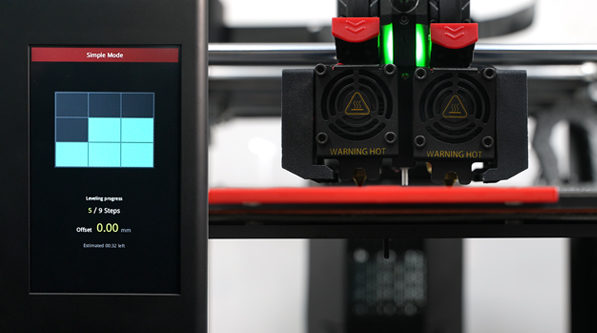 Automatische Bettnivellierung Raise3D Pro3 3D-Drucker 
